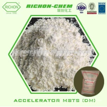 RICHON China Golden Rubber Chemical Supplier Agentes Auxiliares de Caucho C14H8N2S4 Acelerador MBTS DM